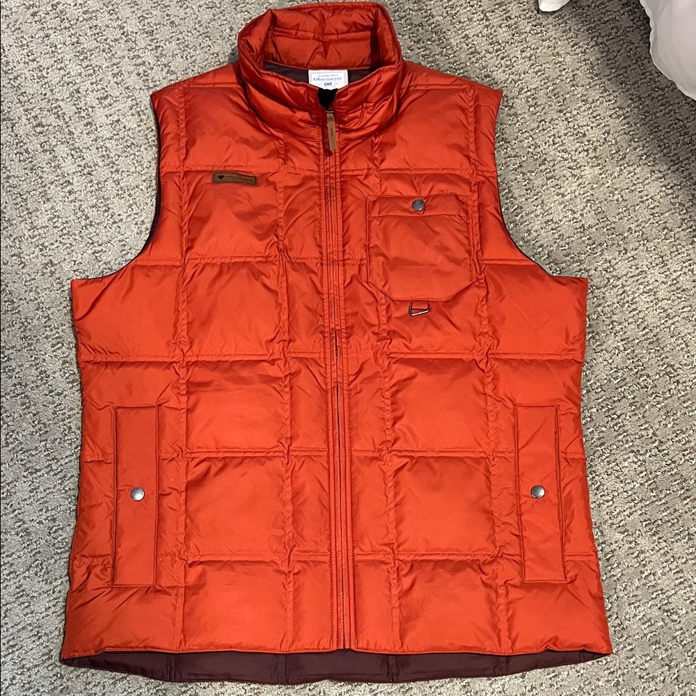 Obermeyer Bright Orange Quilted Vest